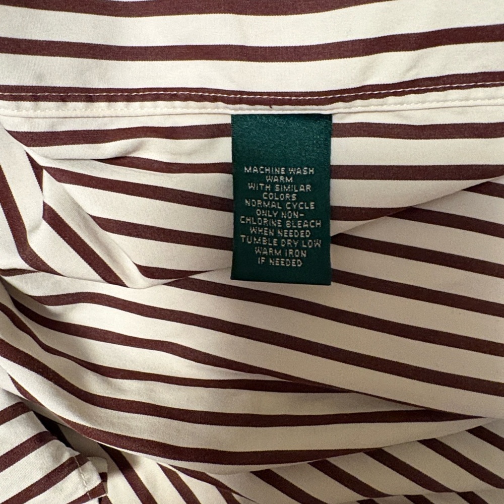 Lauren Ralph Lauren Black and White Striped Skirt - Picture 7 of 7